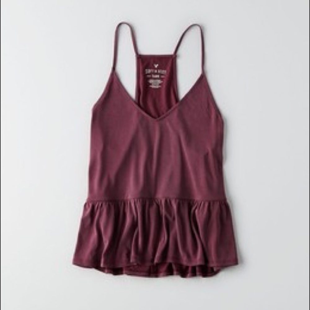 NWOT, AE Soft & Sexy Babydoll tank, size L